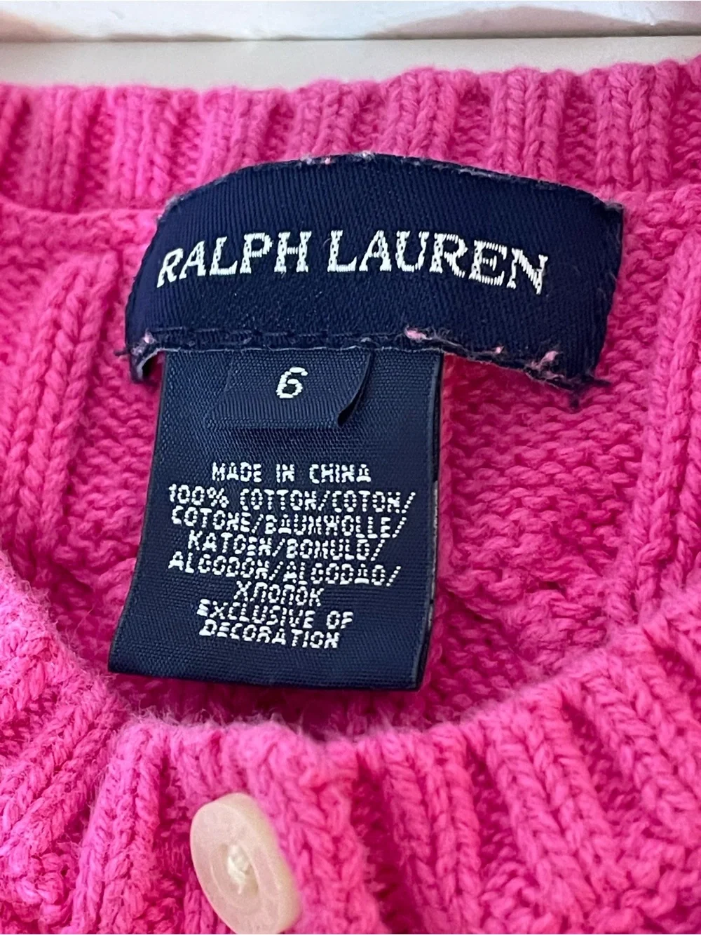 Ralph Lauren Sweater for Girls